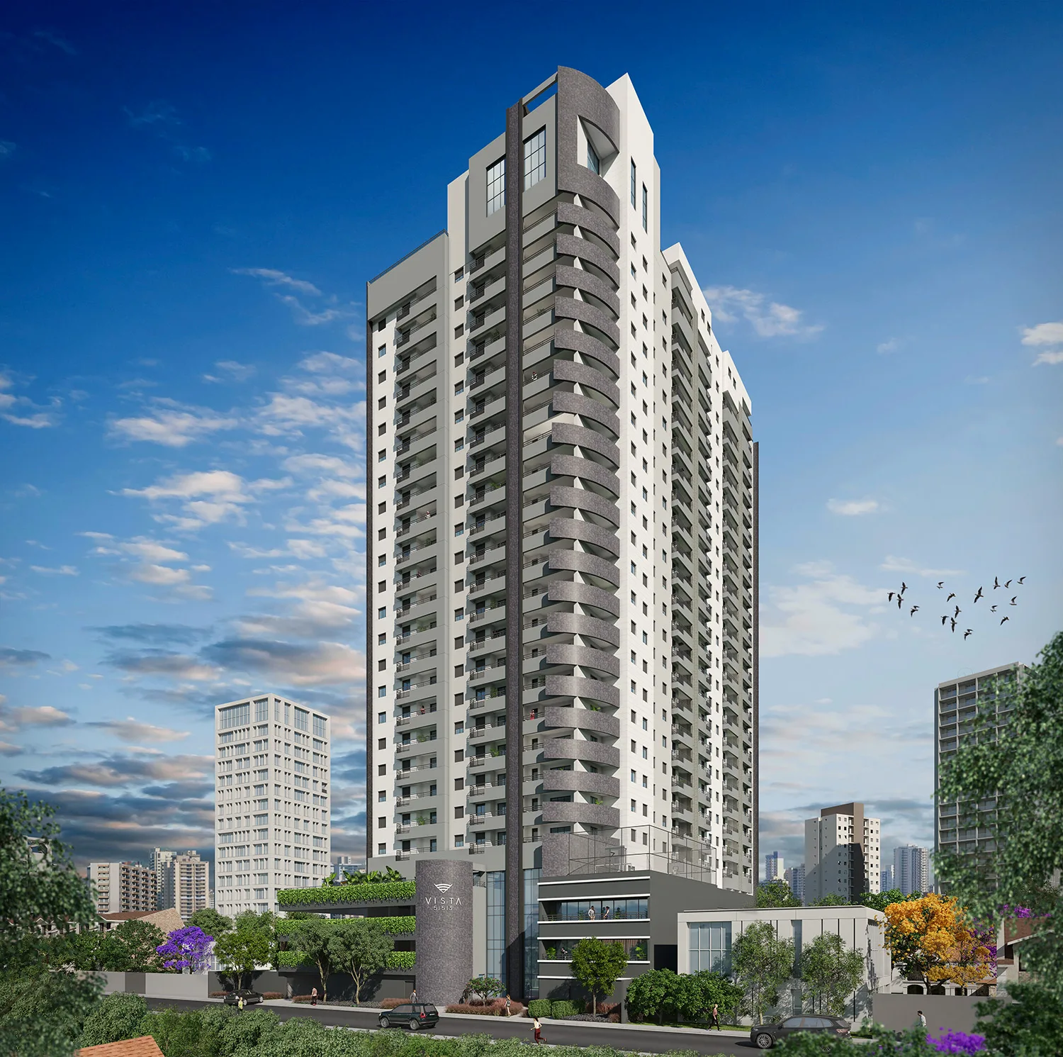 Fachada do Vista 553 — apartamentos prontos para morar na Freguesia do Ó, São Paulo